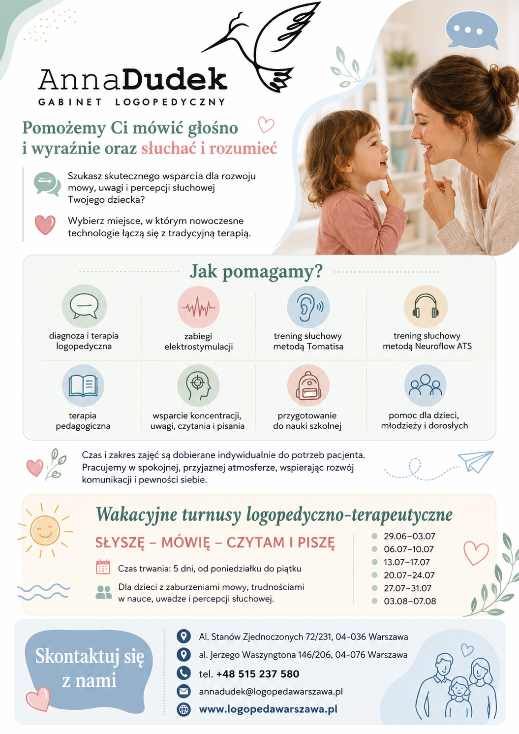 Wakacje logopedyczne